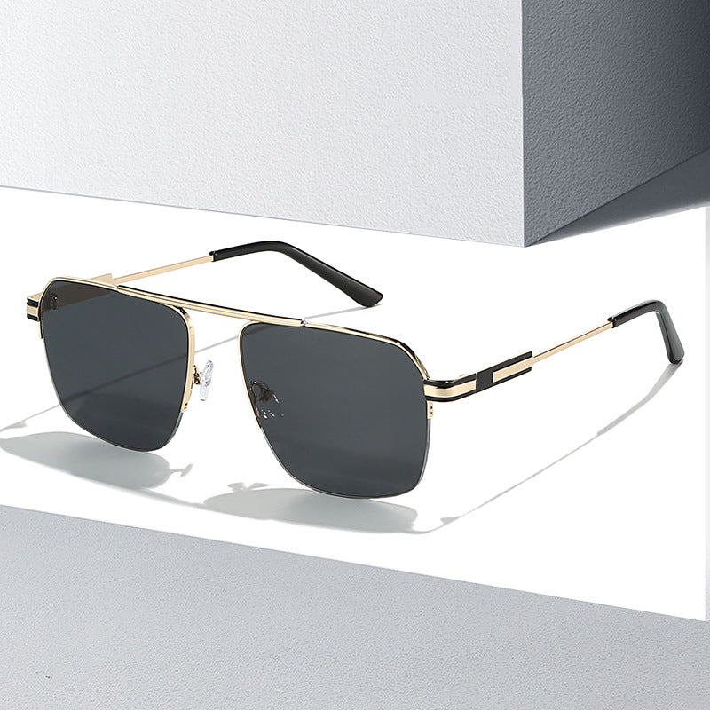 Men's Geometric Shield Sunglasses Bowlift