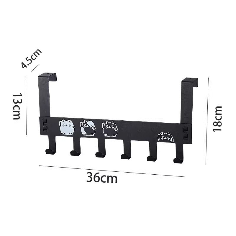 Decorative Animal-Themed Wall Hook Rack