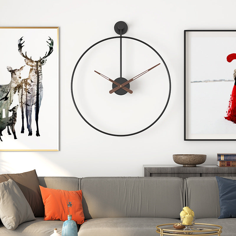 BowLift | Minimalist 16-Inch Wall Clock – Modern Silent Sweep Design
