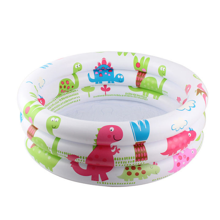 Women's Inflatable Children's Swimming Pool with Fun Sea Motifs Bowlift