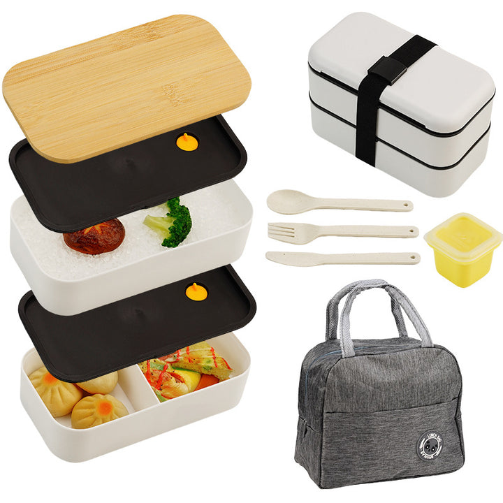 Multi-Tiered Lunch Container Set
