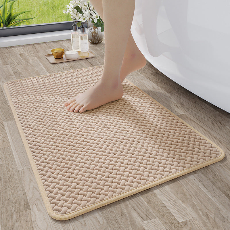 High-Absorbency Bath Comfort Mat Bowlift