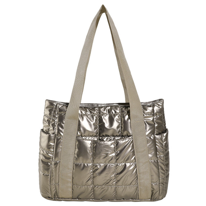 Stylish Puffer Tote Bag Bowlift
