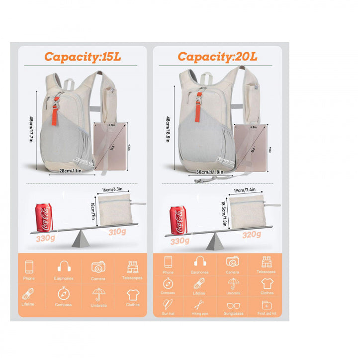 Sporty Functional Backpack Bowlift