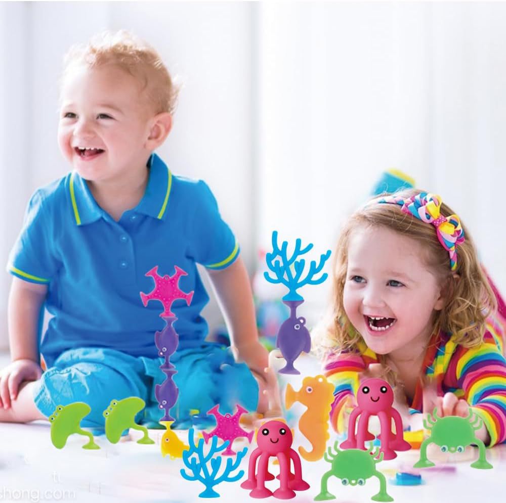 Unisex Colorful Bathtub Toys Bowlift