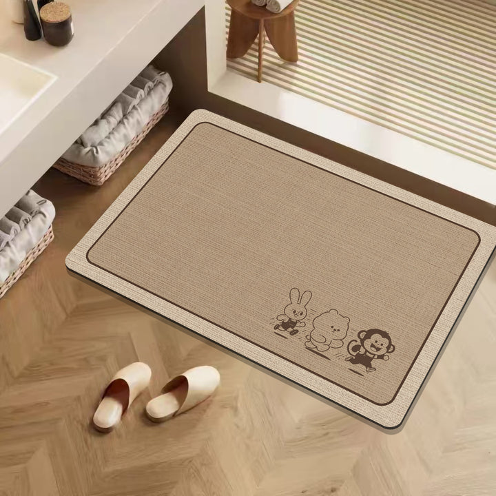 Stylish Non-Slip Bathroom Mat Bowlift