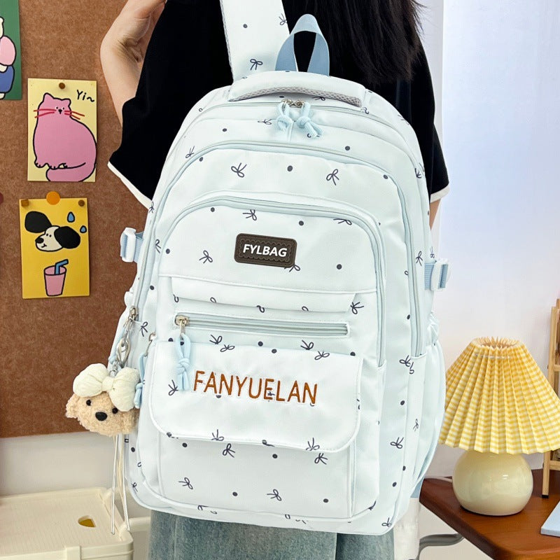 Stylish Multi-Pocket Laptop Backpack