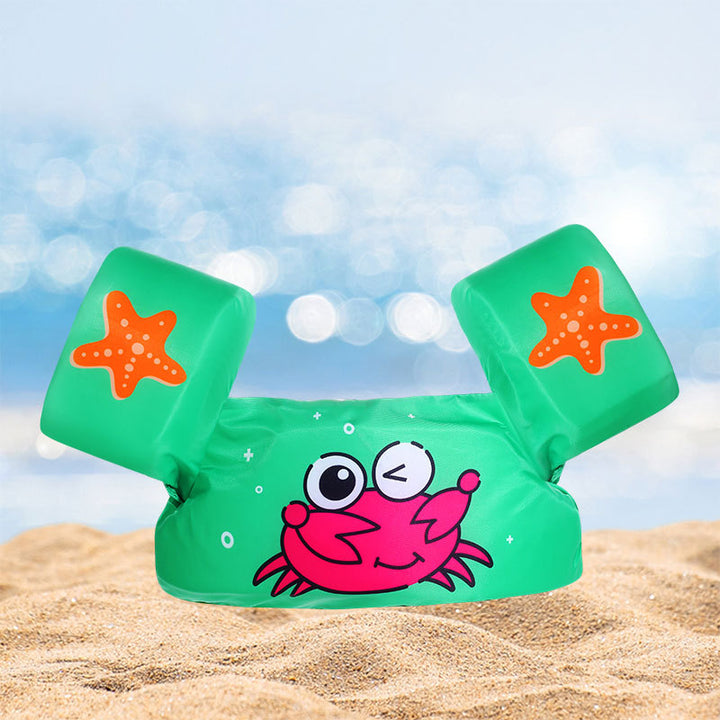 Women's Inflatable Swim Aid with Colorful Flamingo Design Bowlift