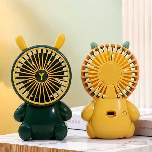 Ladies Sweet Hand Fan in Animal Design Bowlift