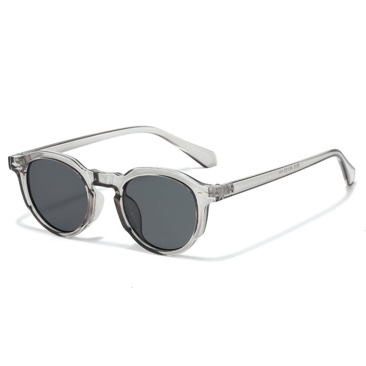 Stylish Retro Oval Frame Sunglasses Bowlift