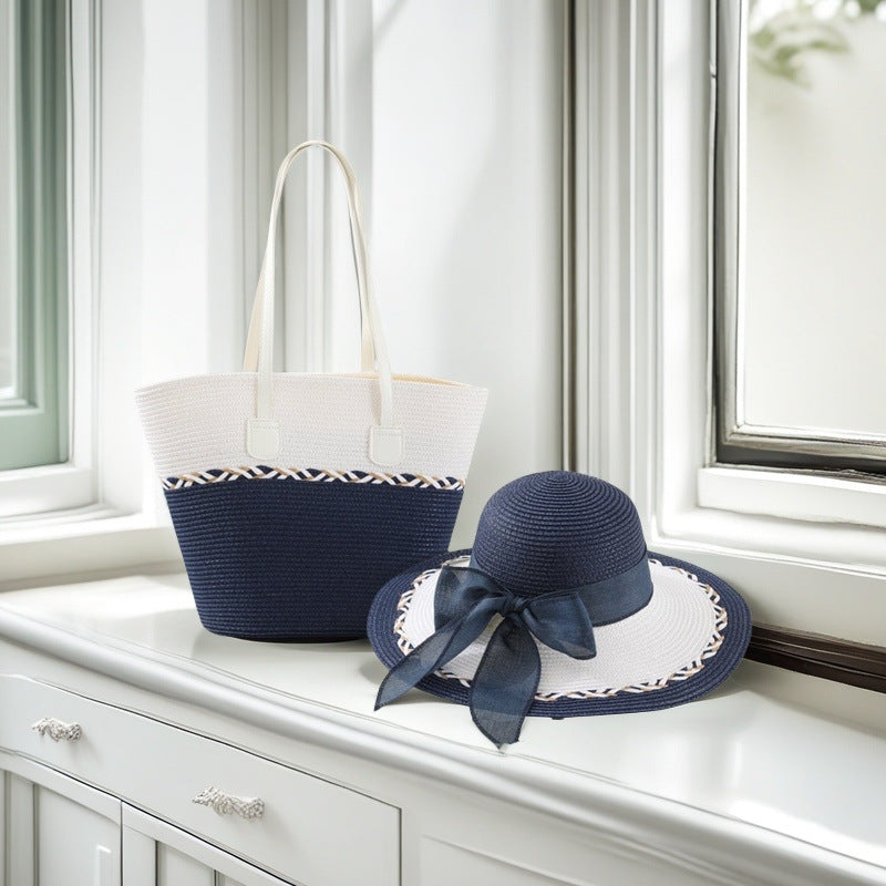 Stylish Sun Hat and Practical Beach Bag Bowlift