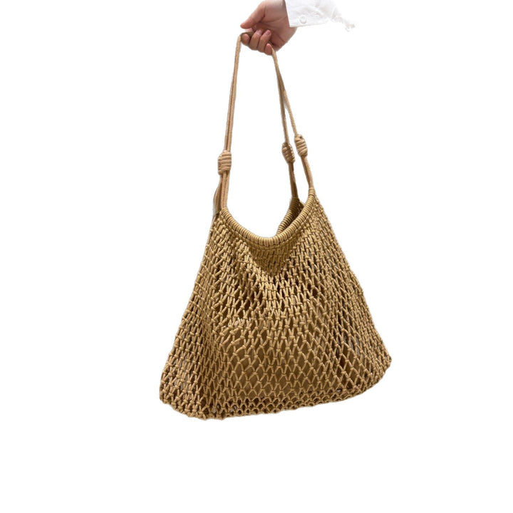 Net tote bag in boho style Bowlift