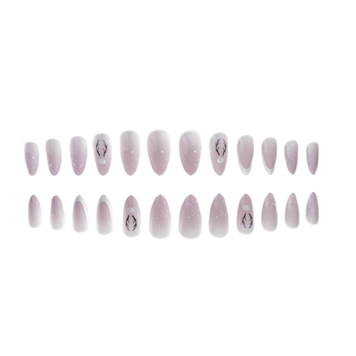Artistic Almond-Shaped Nail Extensions Bowlift