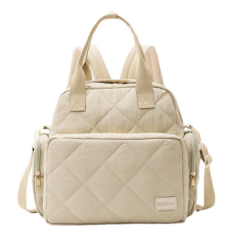 Stylish Quilted Work Backpack Bowlift