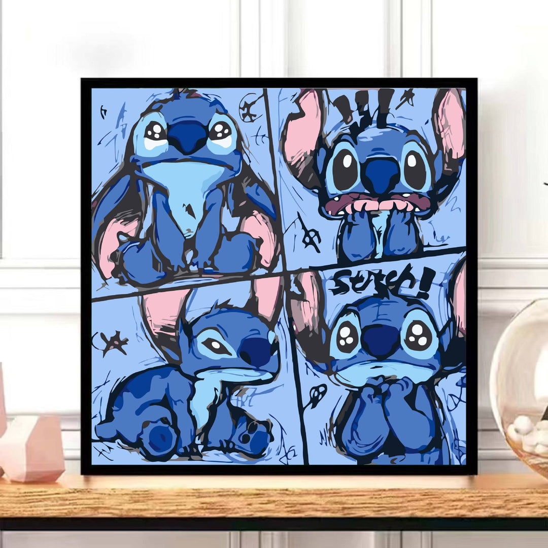 Cartoon Character Canvas Art Print Bowlift