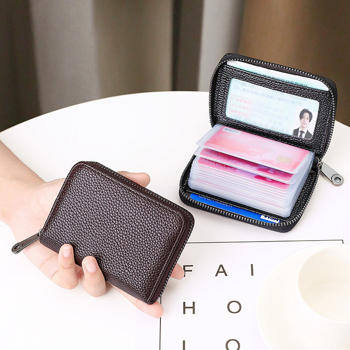 Compact Zippered Card Holder Bowlift
