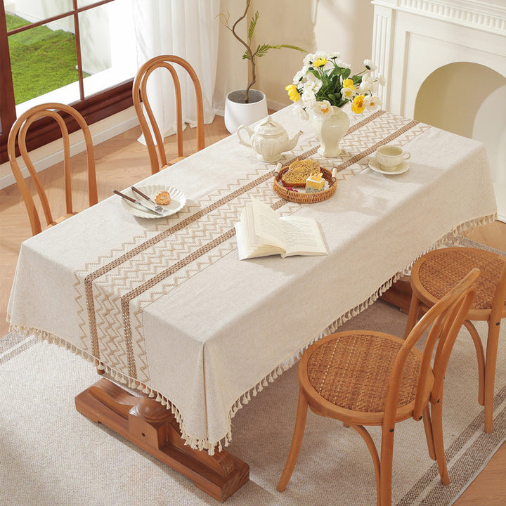 Decorative Bohemian Fringe Table Cover