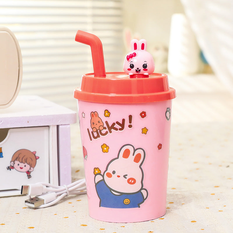 Women's drinking cup with unique design and lid Bowlift
