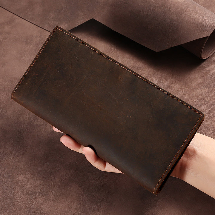Multi-Compartment Leather Organizer