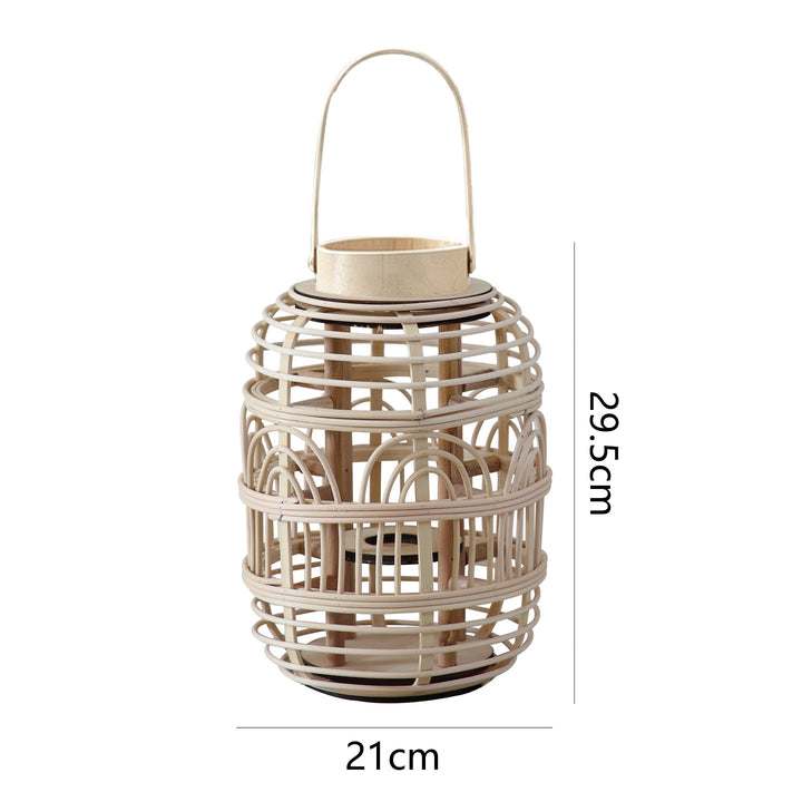Decorative Rattan Lantern Bowlift