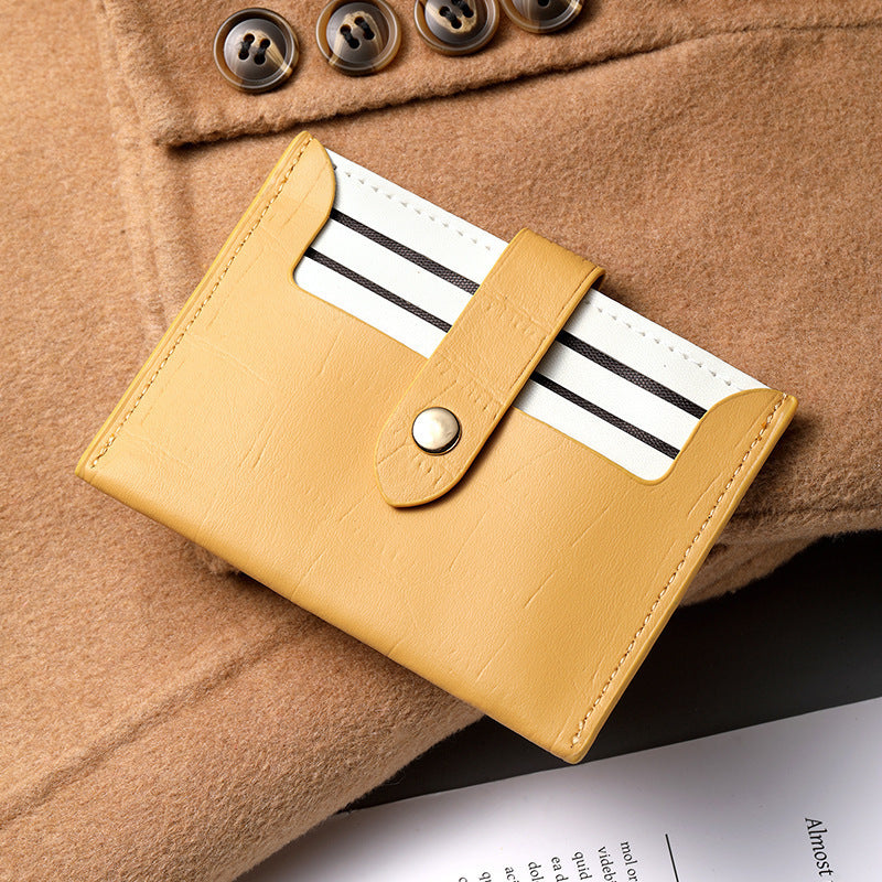 Faux Leather Card Holder Bowlift