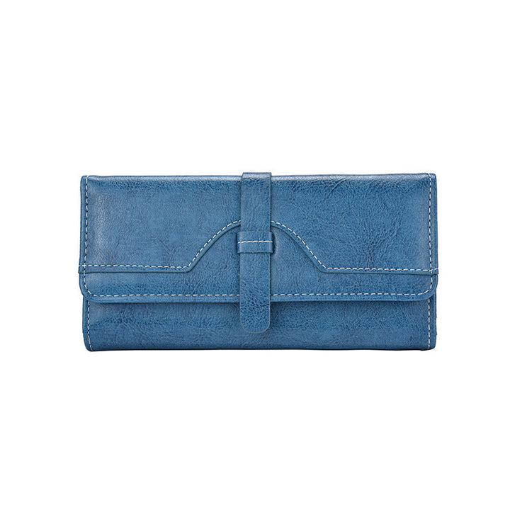 Leather Clutch Wallet Bowlift