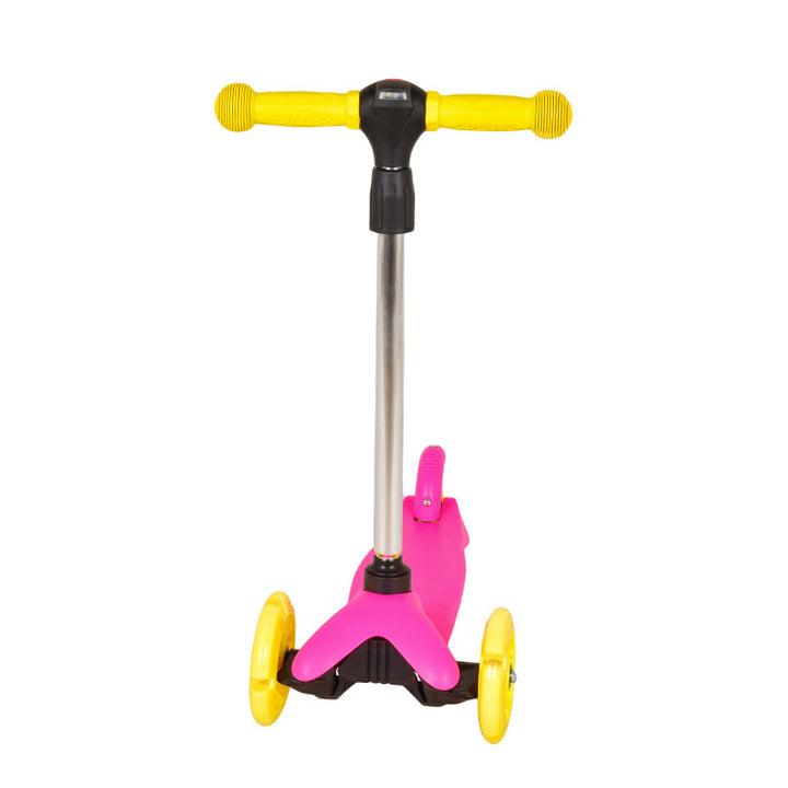 Smooth-Riding Lean-to-Steer Kickboard Scooter Bowlift