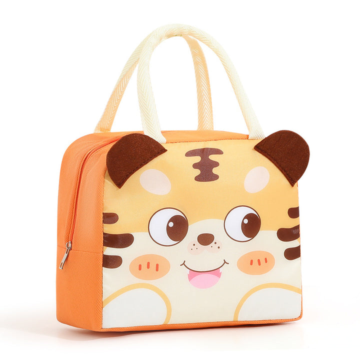 Cute Panda-Themed Insulated Lunch Bag