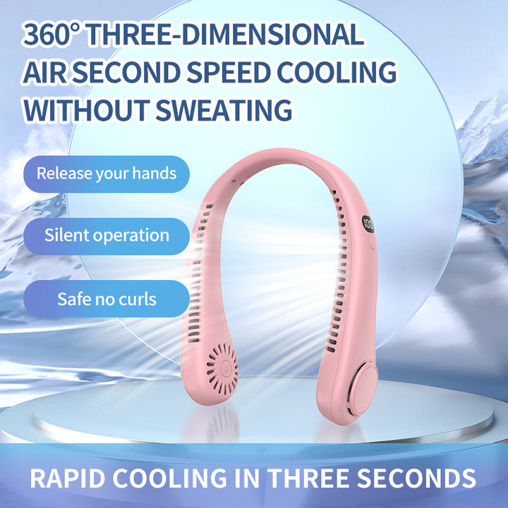 Ladies Portable Neck Fan Bowlift
