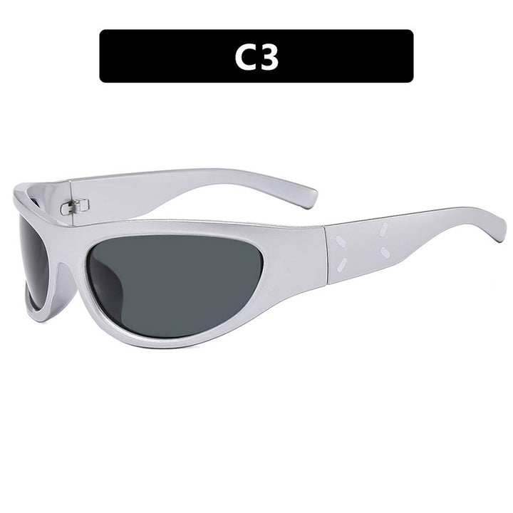 Women's sports sunglasses with ergonomic design and polarized lenses Bowlift