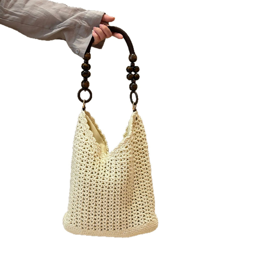 Trendy Macrame Tote Bag Bowlift