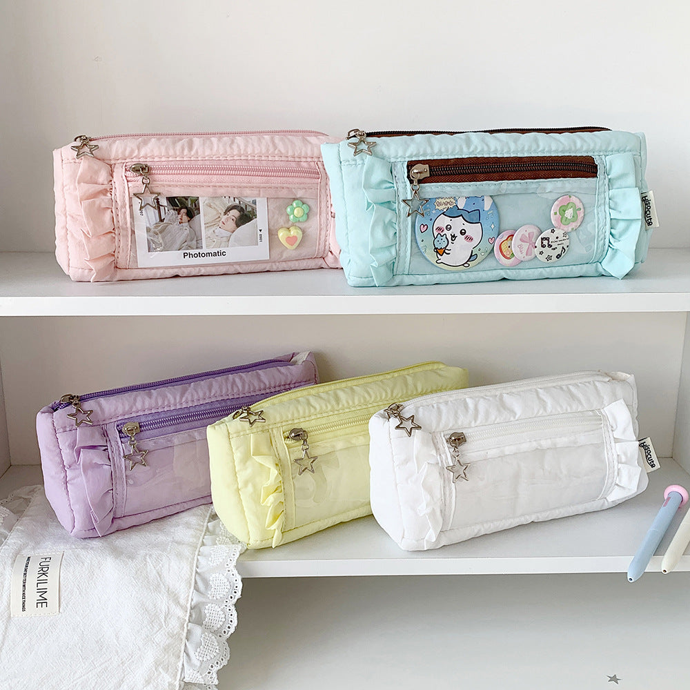 Chic Quilted Pencil Case Bowlift