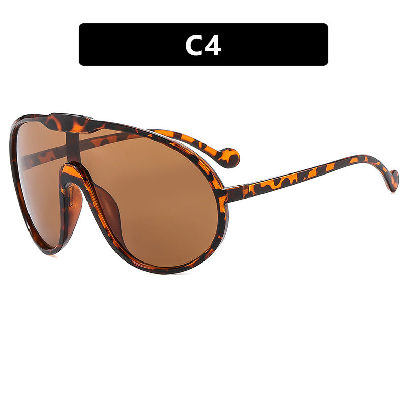 Women's futuristic transparent sunglasses with elegant shape Bowlift