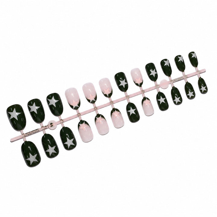Creative Nail Art with Star Motifs Bowlift