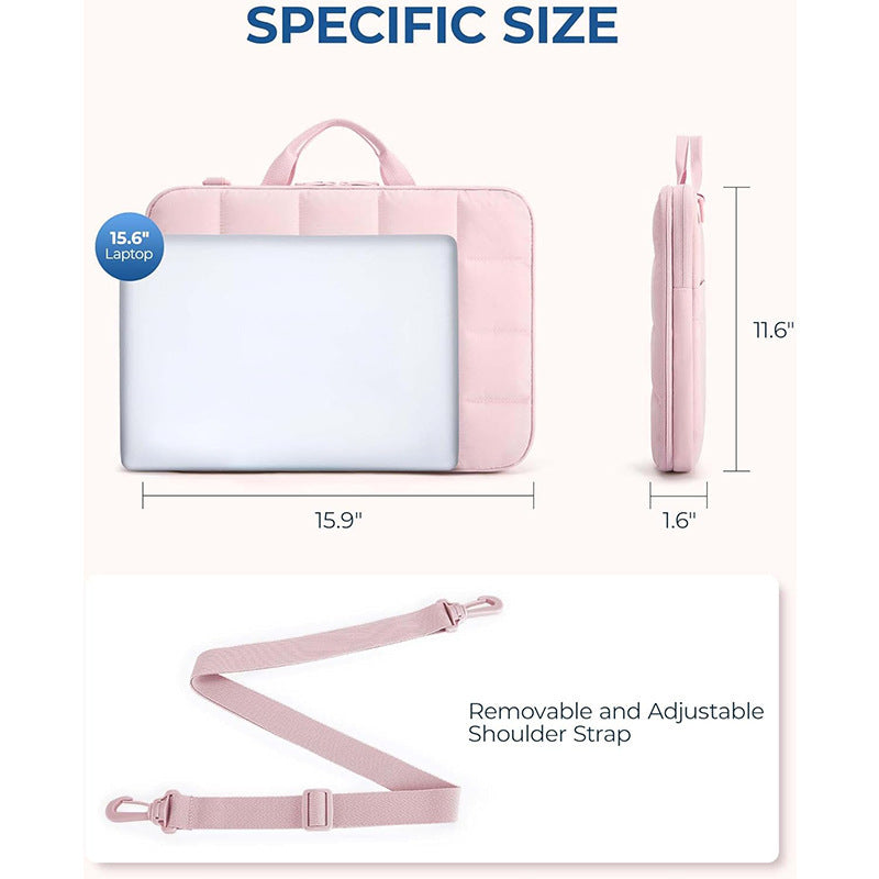 Stylish multifunctional laptop bag with detachable organizer Bowlift