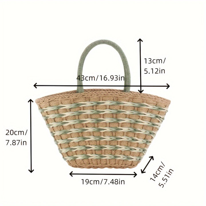 Handmade basket bag Bowlift