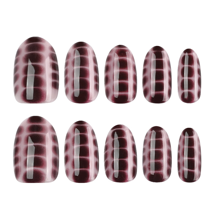 Artful nail art with snake motif Bowlift