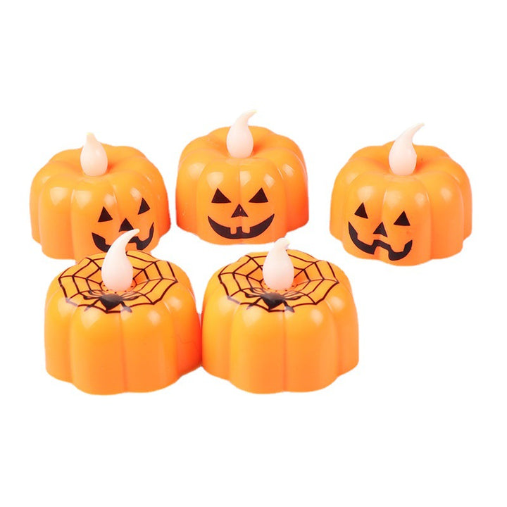 Decorative Pumpkin LED Candles Bowlift