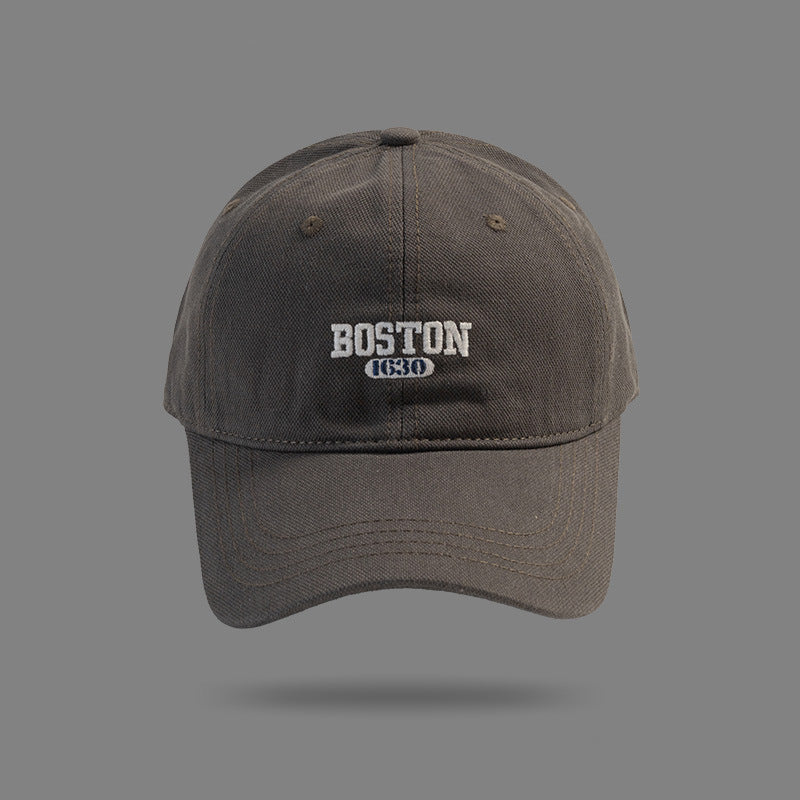 Men's Vintage Inspired Cotton Cap Bowlift
