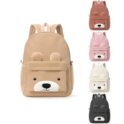 Children's backpack with playful bear motif Bowlift