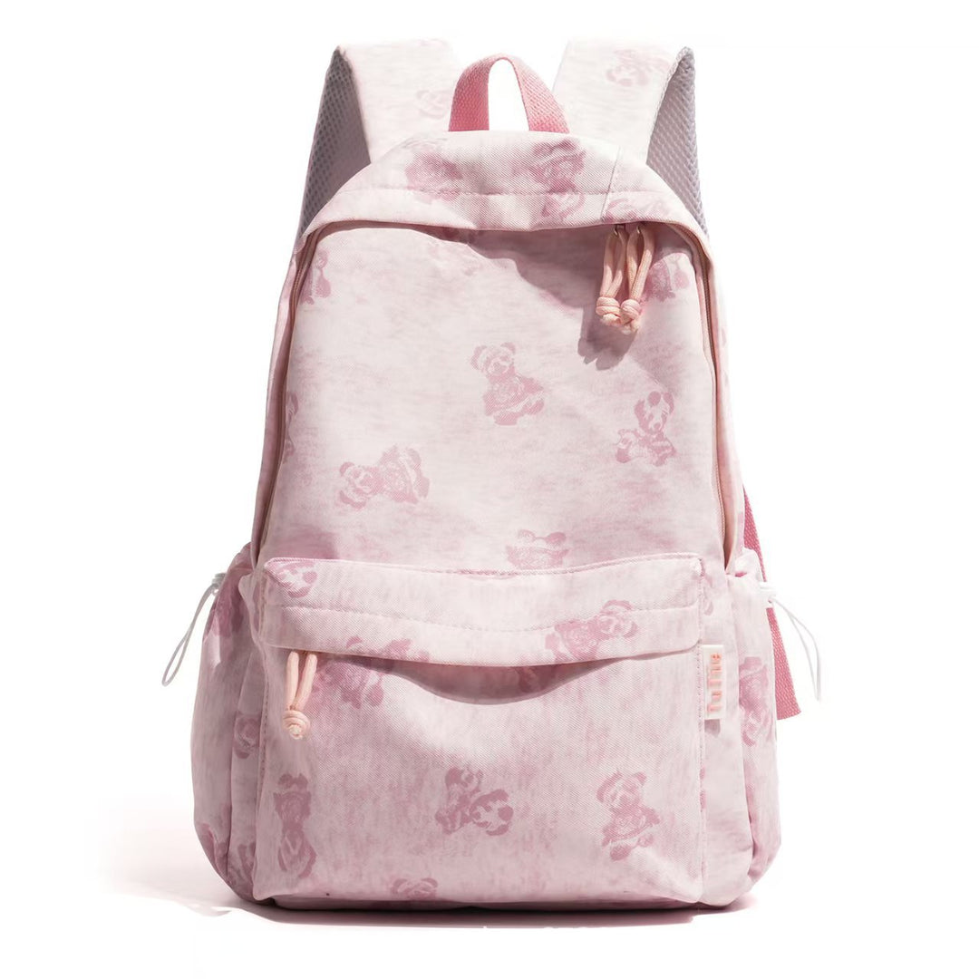 Lightweight Graphic Print Backpack Bowlift