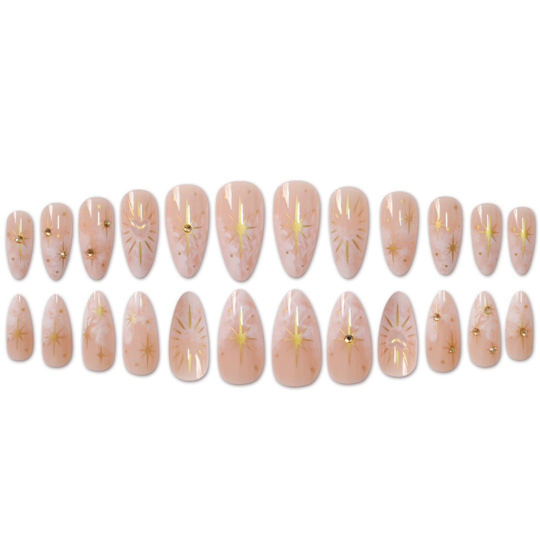 Chic Decorative Press-On Nail Art Bowlift