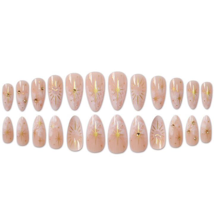 Chic Decorative Press-On Nail Art Bowlift