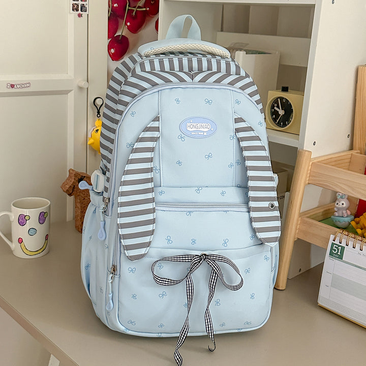 Fun Bunny-Ear Design Backpack Bowlift