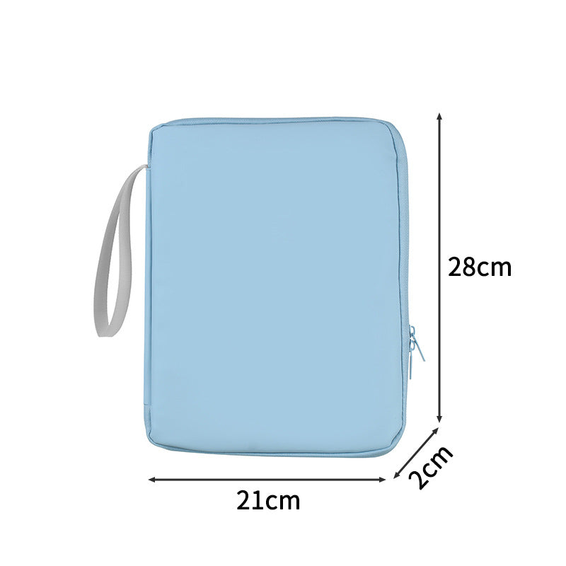 Slim Zip-Up Document Holder Bowlift