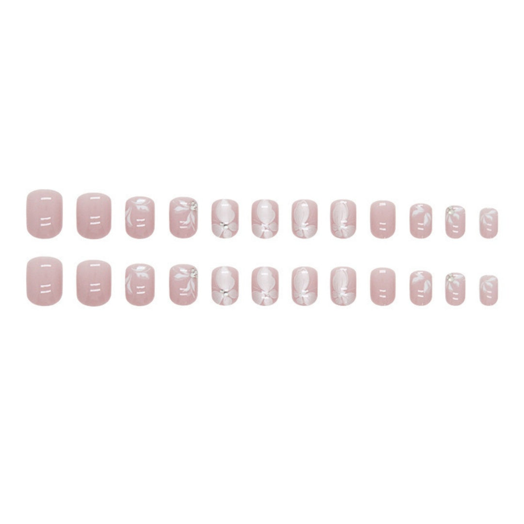 Artistic Butterfly-Inspired Nail Extensions Bowlift