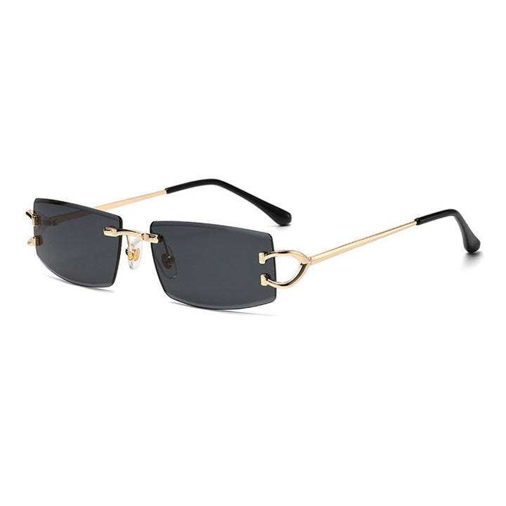 Women Elegant Minimalist Sunglasses with Unique Metal Details Bowlift