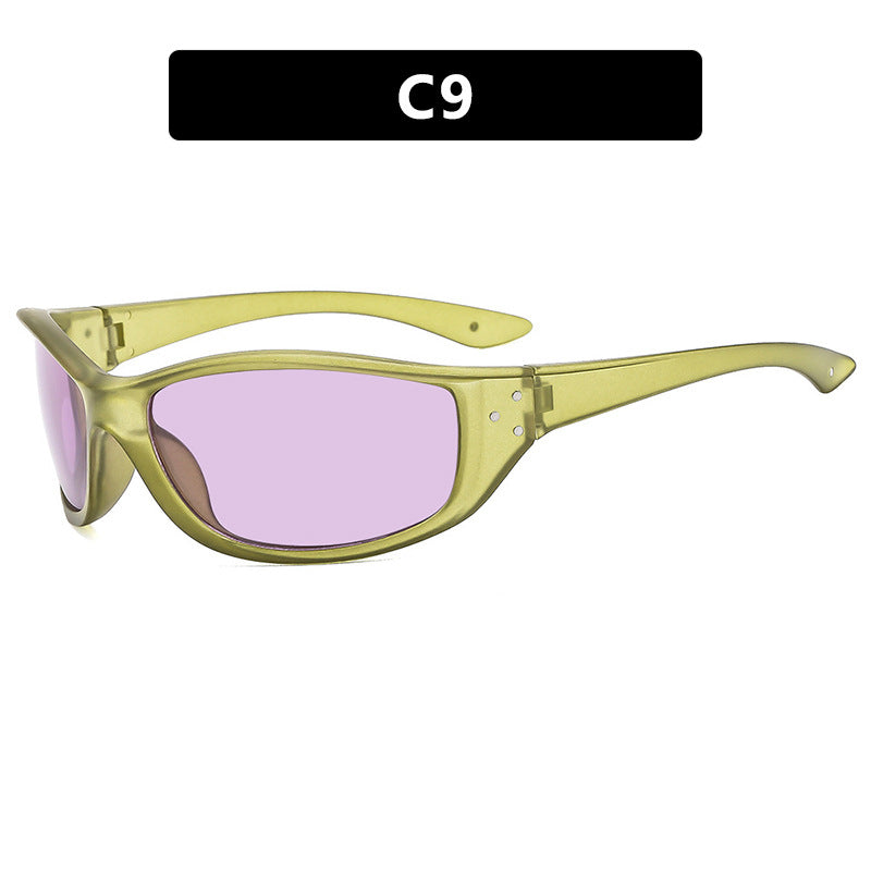 Ladies sporty sunglasses with ergonomic frame and UV protection Bowlift