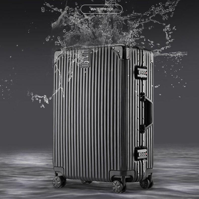 Unisex Impact-Resistant Multi-Directional Spinner Suitcase Bowlift
