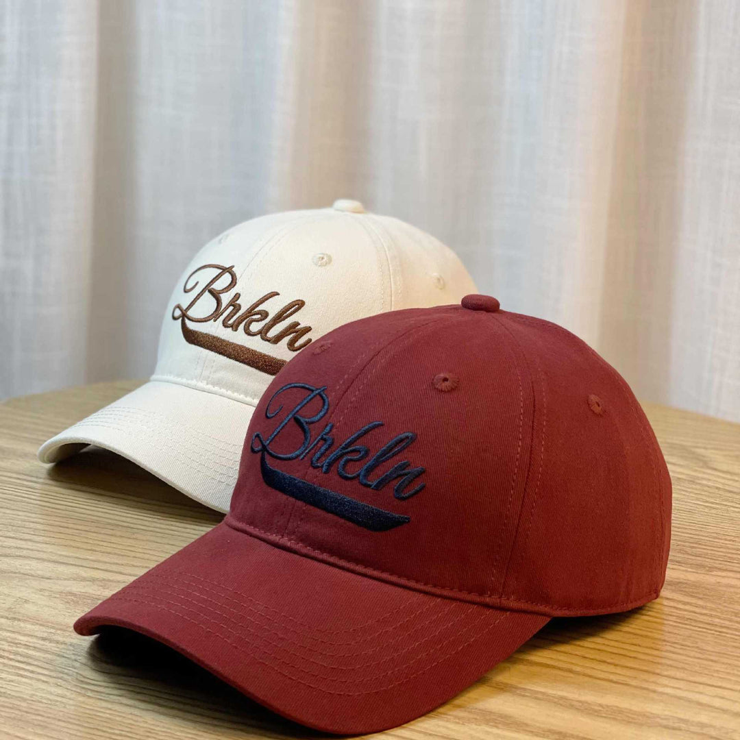 Men's Classic Cotton Embroidered Baseball Cap Bowlift